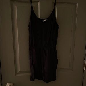 H&M Black Mini Dress